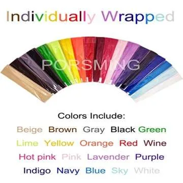 PorsMing Headbands Pack of 19 Exercise Bands Sweat Bands Hair Bands Elastic Stretch Head Wraps for Women Men Girls Yoga Workout Gym Sports Fitness Non Slip and Slide Fashion Colors