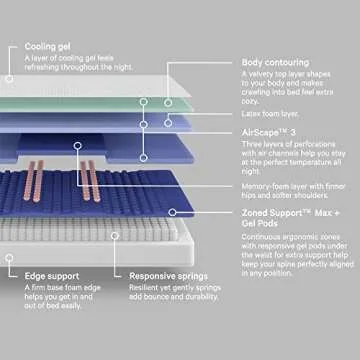 Casper Sleep Wave Hybrid Mattress for Ultimate Comfort