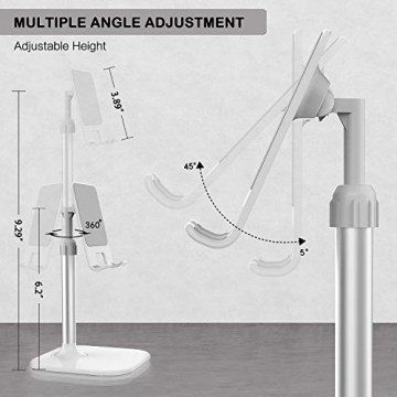 Doboli Adjustable Cell Phone Stand for Desk - Elegant & Sturdy