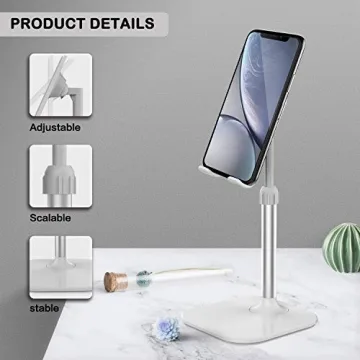 Doboli Adjustable Cell Phone Stand for Desk - Elegant & Sturdy