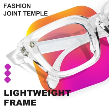 VISOONE Blue Light Blocking Glasses - Stylish & Comfortable Eyewear