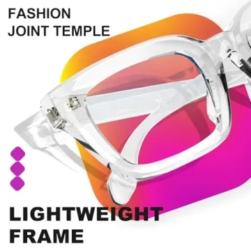 VISOONE Blue Light Blocking Glasses - Stylish & Comfortable Eyewear