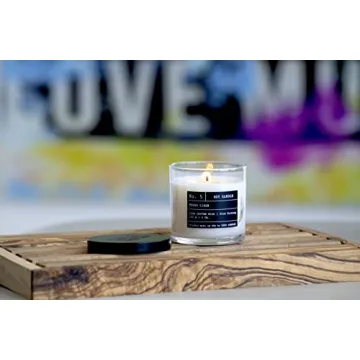 Lulu Candles Black Amber Scented Soy Jar Candle 6 Oz