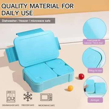 GPREESUS Leak Proof Bento Lunch Box for Adults
