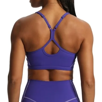 Aoxjox Women's Backless Workout Sports Bra - Stylish & Supportive
