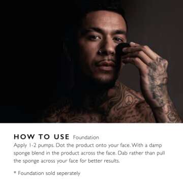 War Paint Makeup Sponge - Latex Free Beauty Sponge for Men