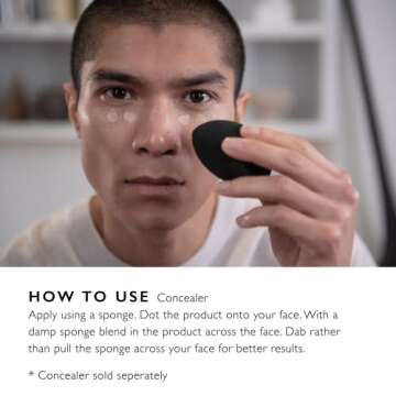War Paint Makeup Sponge - Latex Free Beauty Sponge for Men