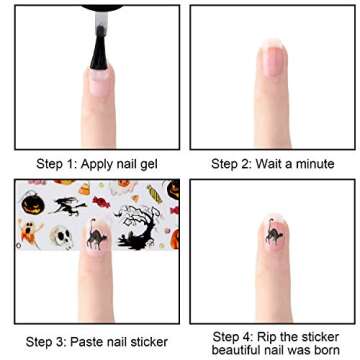 Leopard Nail Foil Transfer for Women 20 Sheets Holographic Nail Art Foil Mixed Laser with Transparent Leopard Stickers DIY Nail Art Designs Manicure Decoration