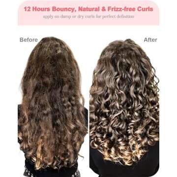 Styling Cream, 4-In-1 Hair Styling Cream for Flyaways, Add Shine Slick Back Hair Products, Non-greasy Hair Smoothing Cream, No White Flakes Curl Cream, No Chemical Flavors Fly Away Hair Tamer