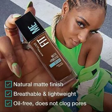 Maybelline Fit Me Matte Poreless Liquid Foundation 1 Count