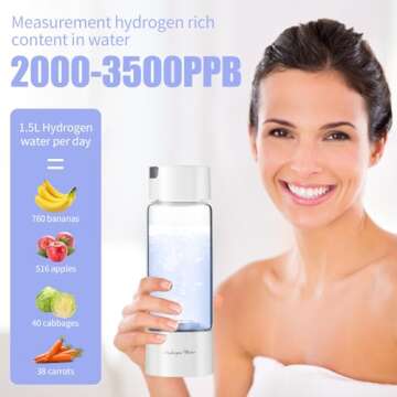 Generic Echo Go Hydrogen Water Bottle for Active Lifestyles