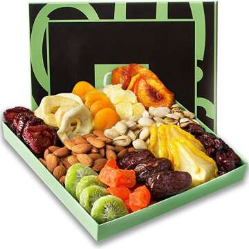 Nut Dried Fruit Gift Basket for Every Celebration