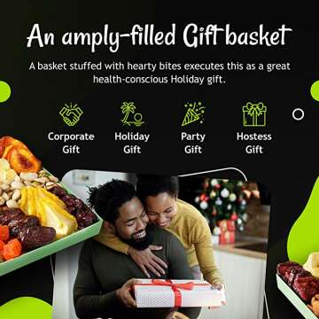 Nut Dried Fruit Gift Basket for Every Celebration