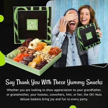 Nut Dried Fruit Gift Basket for Every Celebration