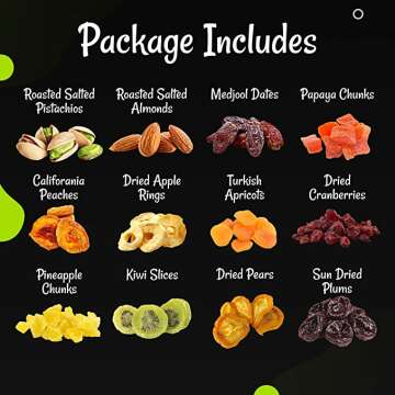 Nut Dried Fruit Gift Basket for Every Celebration