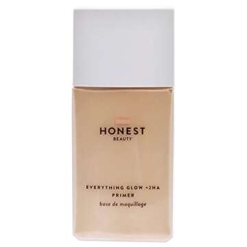 Honest Beauty Everything Primer, Glow with Hyaluronic Acid | Paraben Free, Dermatologist Tested, Cru...