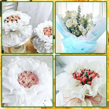 RYKOMO 100 Sheets Acid Free Archival Tissue Paper