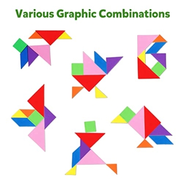 Travel Tangram Puzzle Magnetic Game for All Ages