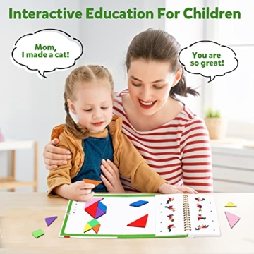 Travel Tangram Puzzle Magnetic Game for All Ages