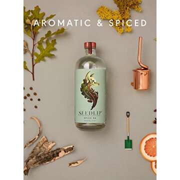 Seedlip Spice 94 - Non-alcoholic Spirit | Calorie Free, Sugar Free | Spirit Alternative | Alcohol Free Cocktails | 23.7fl oz (700ml)