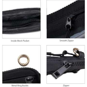 Stylish Iris Wallet with RFID Protection and Storage