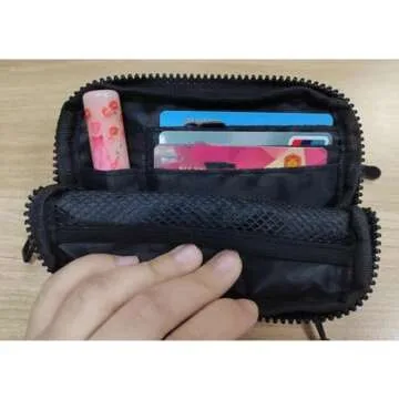 Stylish Iris Wallet with RFID Protection and Storage