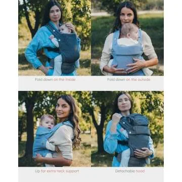 AUYEAZGO Ergonomic Baby Carrier for Infants and Toddlers