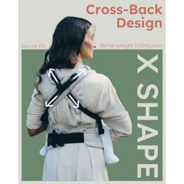 AUYEAZGO Ergonomic Baby Carrier for Infants and Toddlers