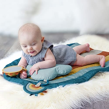 Itzy Ritzy Rainbow Tummy Time Play Mat for Babies