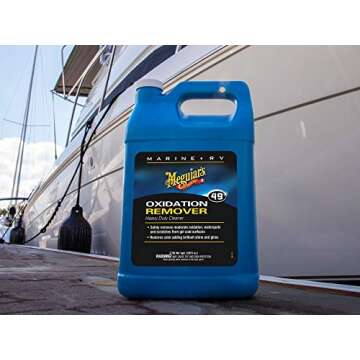 Meguiar's M4901 Marine/RV Heavy Duty Oxidation Remover - 1 Gallon Container (Packaging May Vary)