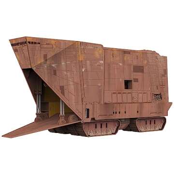 4D Cityscape Star Wars 3D Paper Model Kits (Mandalorian Sandcrawler)