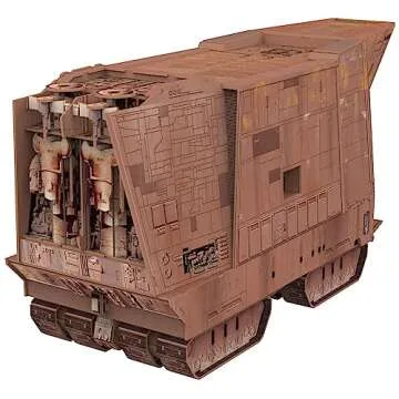 4D Cityscape Star Wars 3D Paper Model Kits (Mandalorian Sandcrawler)
