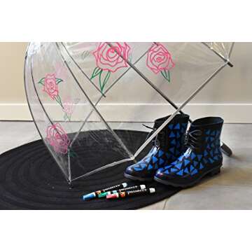 Elmer's Painters Opaque Paint Marker, Super Chisel Tip, Black, 1 Count