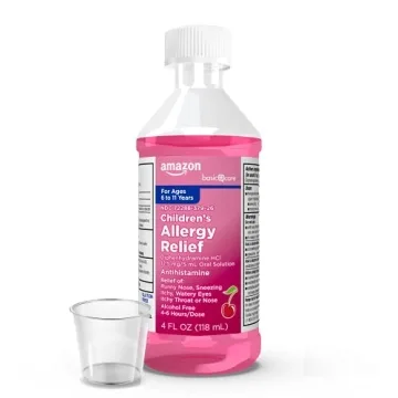 Amazon Basic Care Allergy Relief for Kids - Cherry Flavor