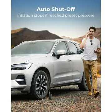 Syncwire Tire Inflator - 150PSI Portable Air Pump