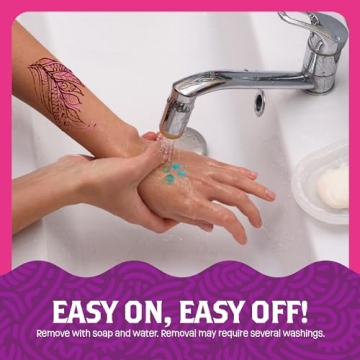 Henna Body Tattoo Markers Kit for All Ages