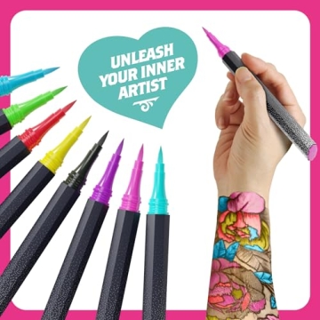 Henna Body Tattoo Markers Kit for All Ages