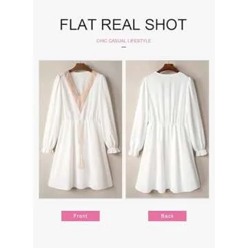 Stylish Dokotoo Midi Summer Dress for Women 2024