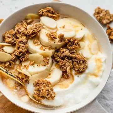 Purely Elizabeth Honey Almond + Probiotics Ancient Grain Granola, Gluten Free & Non-GMO, 8 Ounce(Pack of 6)