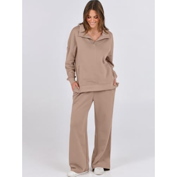 ANRABESS Women Lounge Set - Oversized Fall Outfit
