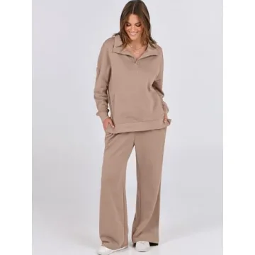 ANRABESS Women Lounge Set - Oversized Fall Outfit