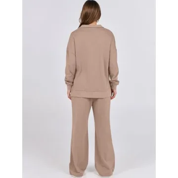 ANRABESS Women Lounge Set - Oversized Fall Outfit