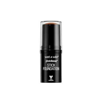 wet n wild Photo Focus Matte Foundation Stick Makeup, Toffee | Vegan & Cruelty-Free