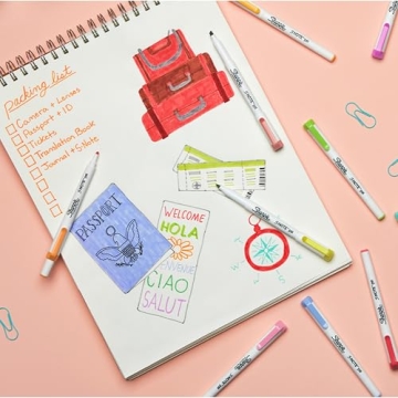 SHARPIE Duo Marker Set | 16 Color Highlighters & Art Markers