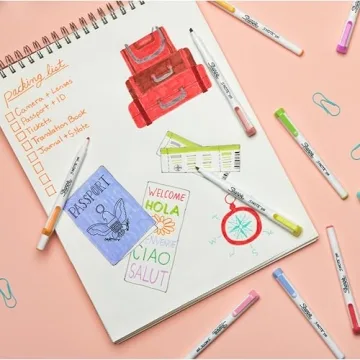 SHARPIE Duo Marker Set | 16 Color Highlighters & Art Markers