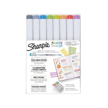 SHARPIE Duo Marker Set | 16 Color Highlighters & Art Markers