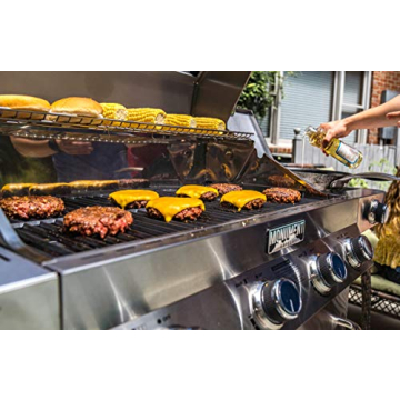 Monument Grills 4-Burner Propane Gas Grill for Outdoor Cooking