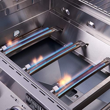 Monument Grills 4-Burner Propane Gas Grill for Outdoor Cooking