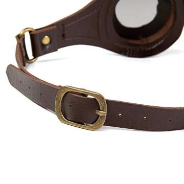 SUMGOGO Steampunk Goggles for Cosplay and Rave Events