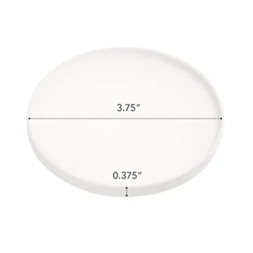 Yamazaki Silicone Coasters Set of 6, Dishwasher Safe, Modern Design